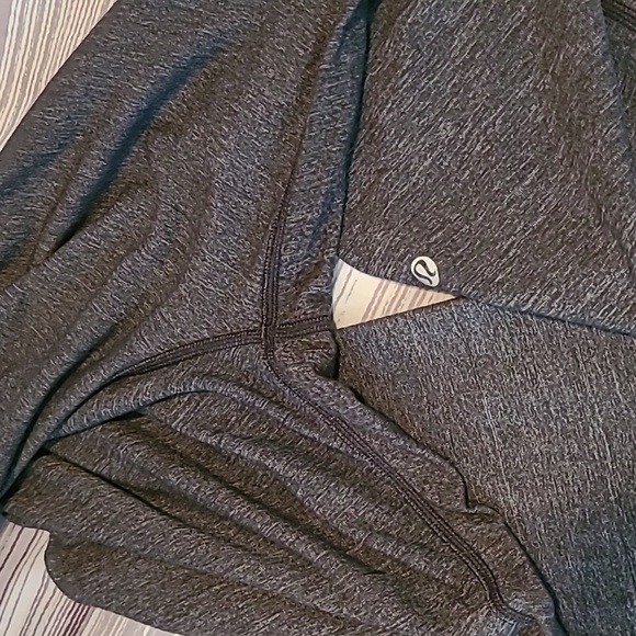 Lululemon Heathered Gray Black Band Lightweight Full Length Pants Wmns 6 Yoga - Picture 13 of 13